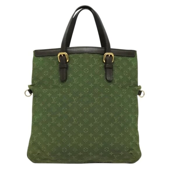 LOUIS VUITTON Monogram Mini Françoise 2Way Tote Bag TST Khaki M92422 Auth 1... - Picture 3 of 16